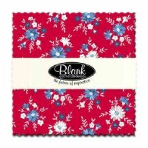 Front Porch Charm 5" Charm Pack- Satin Moon Designs for Blank Quilting Corp